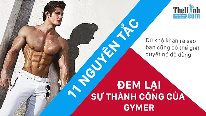 11 nguyên tắc tập gym làm nên sự thành công của 1 Gymer đích thực