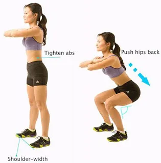 40 bài tập Squat cho nữ để vòng 3 căng tròn hết cỡ [P1]