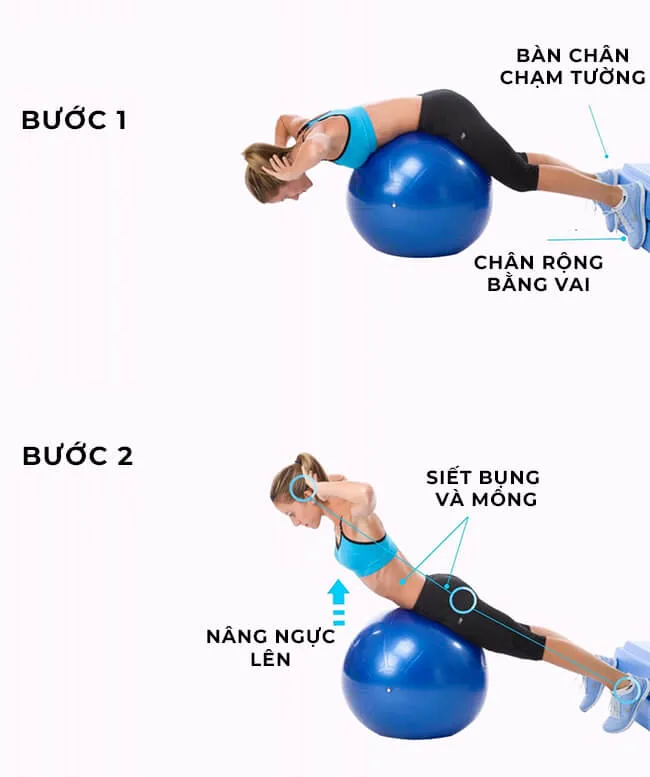 7 bài tập luyện cơ bụng để nhanh có 6 múi chỉ với một quả bóng