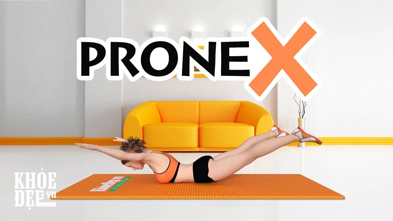 Bài tập cho mông nở nang tại nhà với Prone X