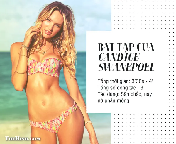 Bài tập giữ dáng chuẩn của các thiên thần Victoria’s Secret