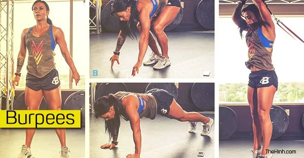 Burpees – Bài tập Cardio giảm mỡ toàn thân tốt nhất bạn nên biết