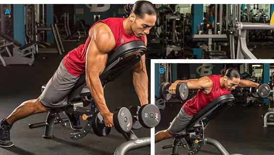 Dumbbell Shoulder Flys – Bài tập nâng tay tập cơ vai