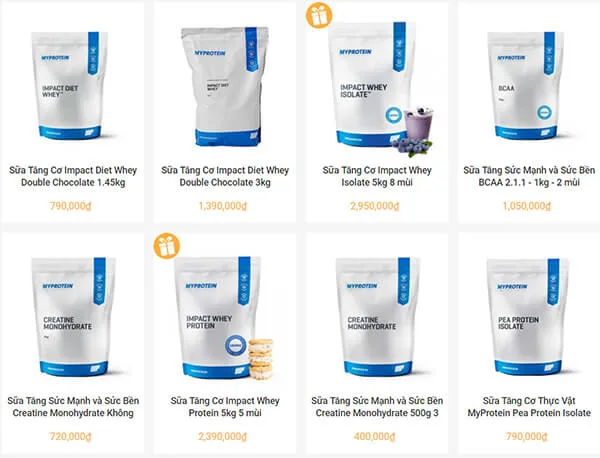 Giữa Whey Protein của Myprotein và Bulk Powders thì nên chọn ai?