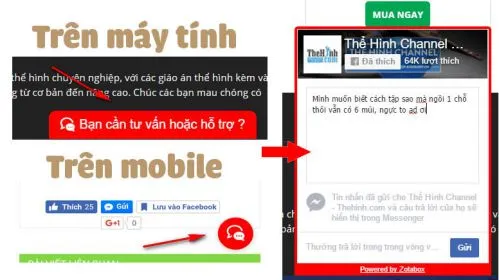 Hướng dẫn khai thác tối đa tính năng của Thể Hình Channel