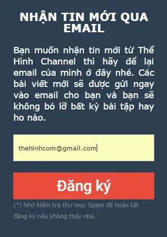 Hướng dẫn khai thác tối đa tính năng của Thể Hình Channel