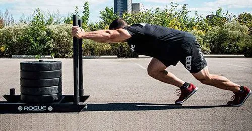 Prowler Sprint – Bài tập chạy đẩy xe trượt