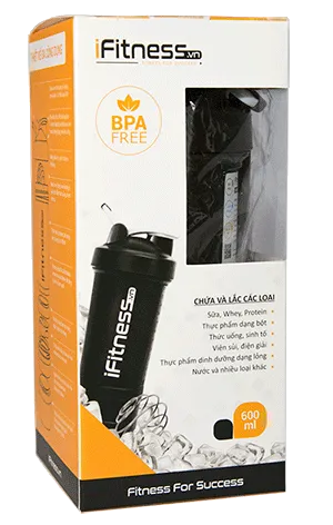 [Review] iFitness Pro Shaker 4 in 1 – Bình lắc cực tiện dụng cho Gymer