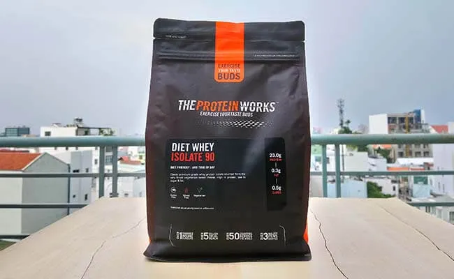 Review TPW Diet Whey Isolate 90 – Ngon – bổ – rẻ, đối thủ đáng gờm của MyProtein