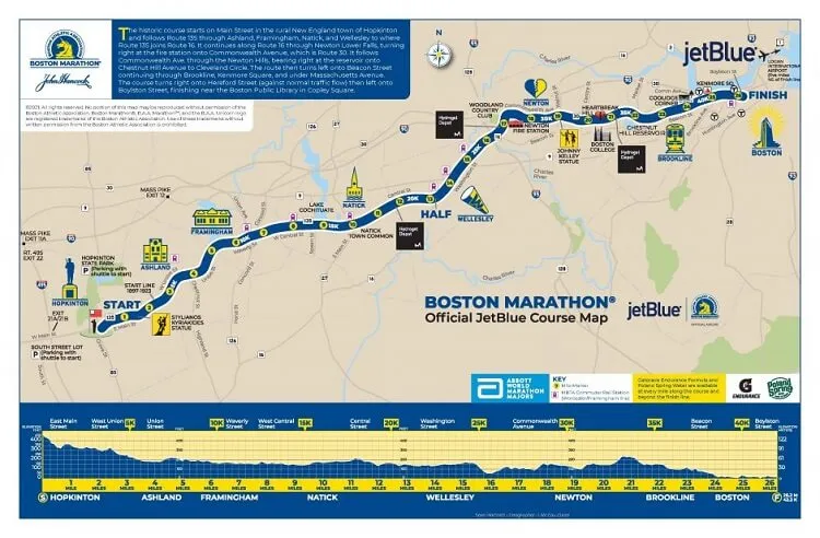 Runner vô danh khiến các VĐV Boston Marathon thấy choáng khi dẫn đầu 33km liên tục