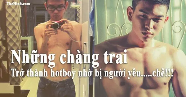 Tập Gym sau khi bị bạn gái chê 5 chàng trai trở thành hot boy