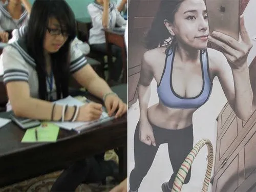 Từ mập rụt cổ, giảm cân thành công nhờ tập Gym và trở thành Hotgirl