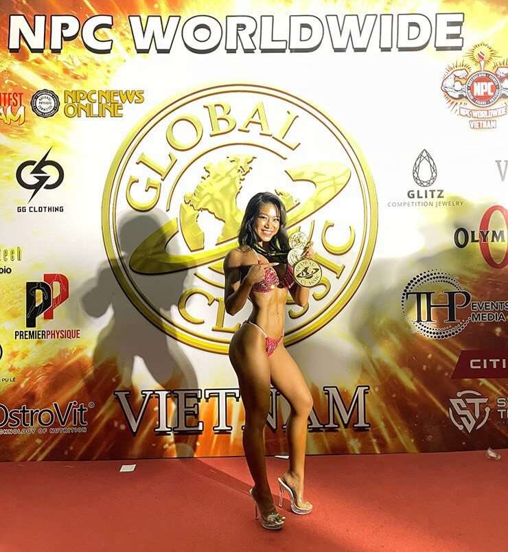 3 hotgirl gym sở hữu thành tích ấn tượng, người thành á Hậu, người thì vô địch Bikini thế giới