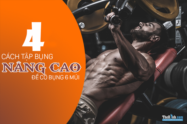 4 Cách tập cơ bụng 6 múi hiệu quả nhất cho nam và nữ