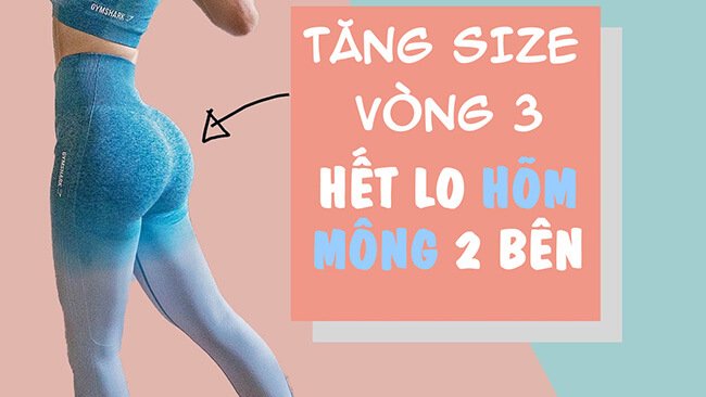 5 bài tập cho mông căng tròn và cải thiện lõm 2 bên mông cho nữ