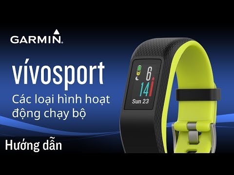 Cách sử dụng Garmin Vivosport và Vivosmart 3 chi tiết