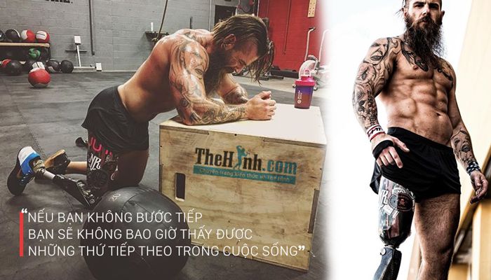 Derek Weida – Từ cựu chiến binh tàn phế đến 1 biểu tượng động lực tập gym