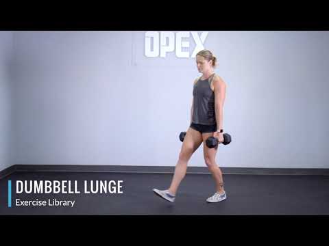 Hướng dẫn cách tập Dumbbell Lunge chuẩn Form