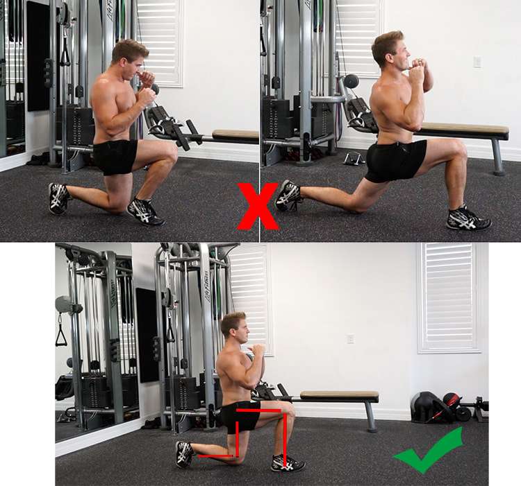 Hướng dẫn cách tập Dumbbell Lunge chuẩn Form