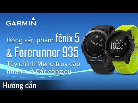 Hướng dẫn sử dụng đồng hồ Garmin Forerunner 935 chi tiết