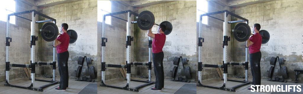 Hướng dẫn tập bài OverHead Press đúng kĩ thuật