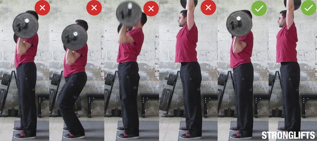 Hướng dẫn tập bài OverHead Press đúng kĩ thuật