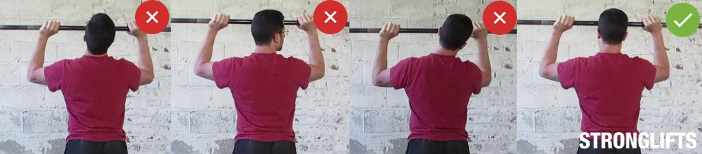 Hướng dẫn tập bài OverHead Press đúng kĩ thuật