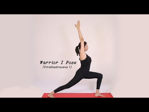 Hướng dẫn tập tư thế chiến binh 1 – Warrior 1 (Virabhadrasana I)