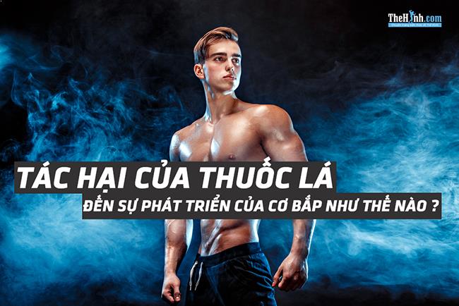 Hút thuốc lá ảnh thưởng thế nào đến cơ bắp, làm sao để hạn chế tác hại của thuốc lá ?