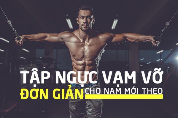 Những bài tập giúp nam giới có cơ ngực vạm vỡ