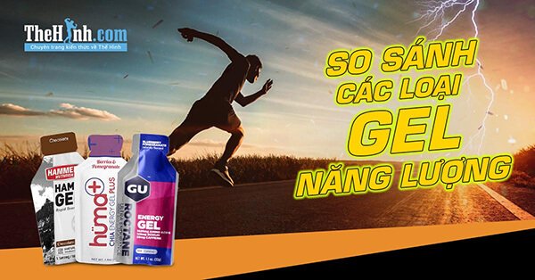 Review và so sánh 1 số loại gel năng lượng của GU, Hammer và Huma