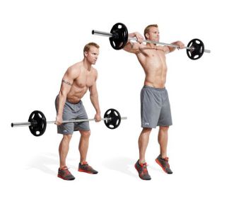 Snatch High Pull – Kéo tạ cao tập cơ đùi sau