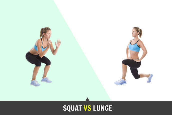 So sánh Squat và Lunge, bài nào tăng vòng 3 nhanh nhất