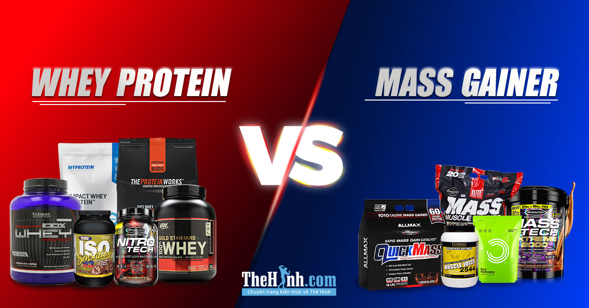 So sánh whey và mass – Lựa chọn nào cho bạn khi tập gym ?