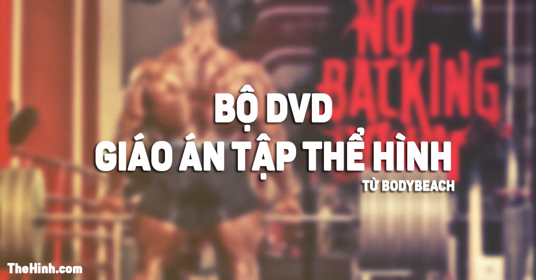 Bộ DVD giáo án tập thể hình của BodyBeach (Free)