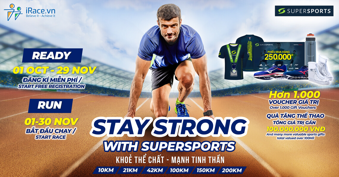 Điều gì khiến hơn 1.000 người đăng ký chạy Stay Strong With SuperSports chỉ sau 24 tiếng mở giải?