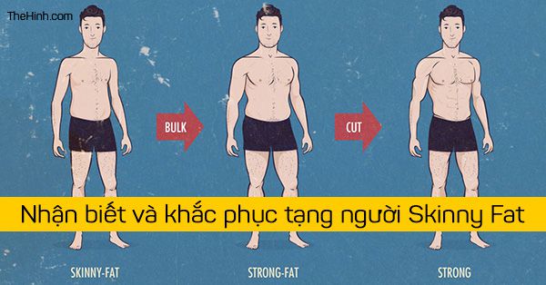 Skinny Fat là gì? Làm sao nhận biết và khắc phục Skinny Fat