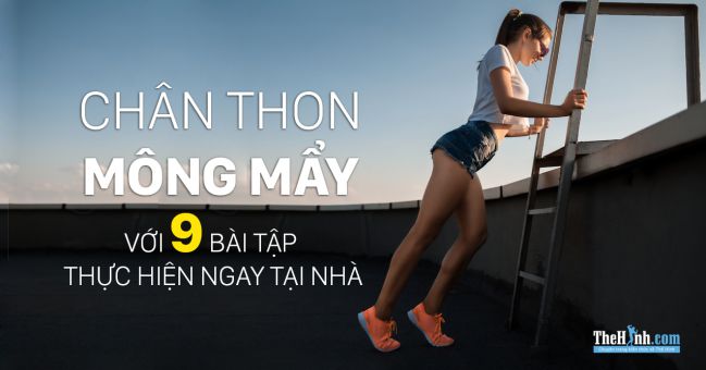 9 bài tập thể dục tăng mông thon đùi tại nhà chị em nào cũng nên biết