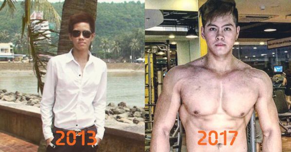 Nguyễn Hoàng Việt – Thoát vị đĩa đệm vì cao quá nhanh, 9x vẫn tập gym để có bụng 6 múi