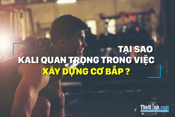 Vai trò của kali trong cơ thể, Gymer muốn tăng cơ nhất định phải bổ sung đủ Kali