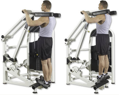 Machine Standing Calf Raises – Đứng căng cơ bắp chân trên máy